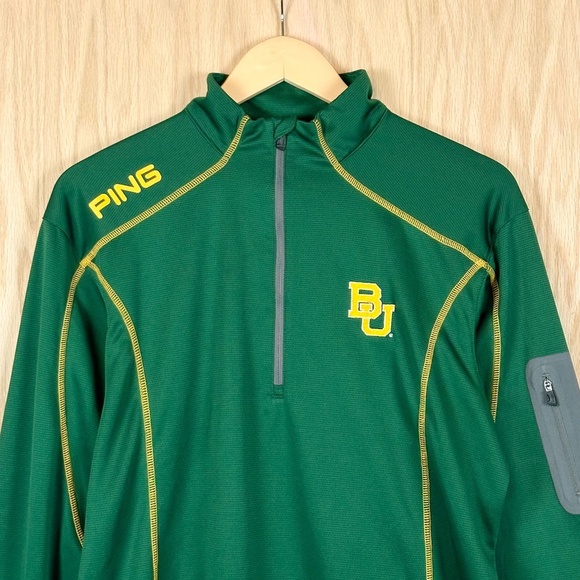 Baylor University Quarter Zip Pullover - Picture 2 of 10